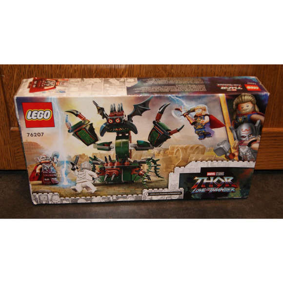 Lego Marvel Studios Thor Love and Thunder Attack On New Asgard 76207 NEW SEALED - Picture 2 of 5